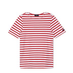 [무료배송] 세인트제임스 반팔티 레반트 모던 스트라이프 9863-KD