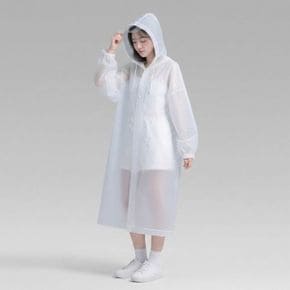 롱우비 EVA 남녀공용 질긴 휴대용 비옷 폭우 우의 장마철 필수템 레