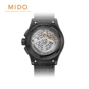 [공식] 미도 멀티포트 스켈레톤 크로노그래프 M0386623705000