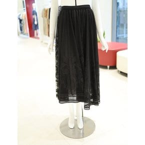 [여주점] 여성  펀칭레이스 롱스커트 YW5MS501