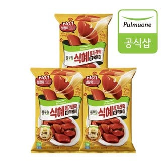 풀무원 식혜 통가래떡 떡볶이 2인분 (520g)X3개