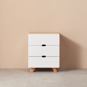 [숨결]꼬모 3단서랍장 미니서랍장 협탁 40cm