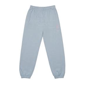 AV COLOR EMBOIDERY LOGO PANTS LIGHT GREY - 엠보이더리 로고 팬츠