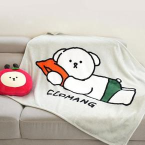 담요 캠핑 무릎 담요 핑크풋 꼬망 이불 캐릭터 이불