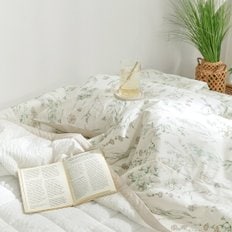 [파르페by알레르망] 가드닝 냉감서커 여름 차렵이불세트 S/SS
