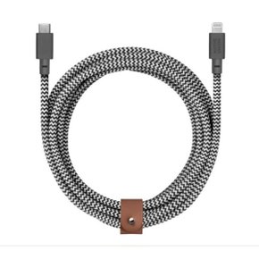 네이티브유니온 벨트 케이블 XL ZEBRA (USB-C TO LIGHTNING) BELT-KV-CL-ZEB-3