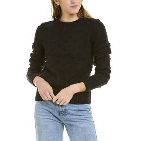 4811247 White + Warren Bobble Wool-Blend Sweater