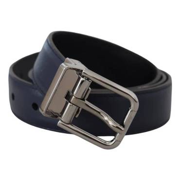 이스퀘어 4812682 Dolce  Gabbana Elegant Calf Leather Mens Belt