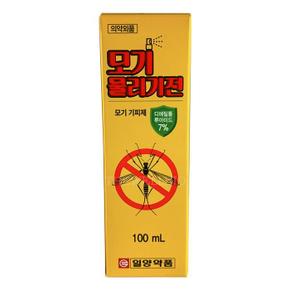 모기물리기전 일양 에어로솔 모기 기피제 100ml 1개