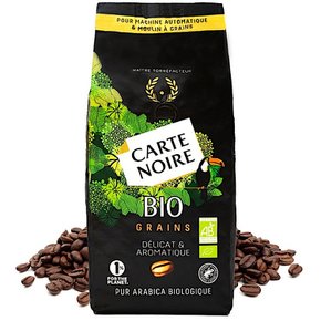 까르테누와 그레인스 커피빈 원두 홀빈 커피 Carte Noire Bio 1kg