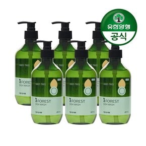 아름다운세제 에이포레 abies tree 용기형 485ml 6개