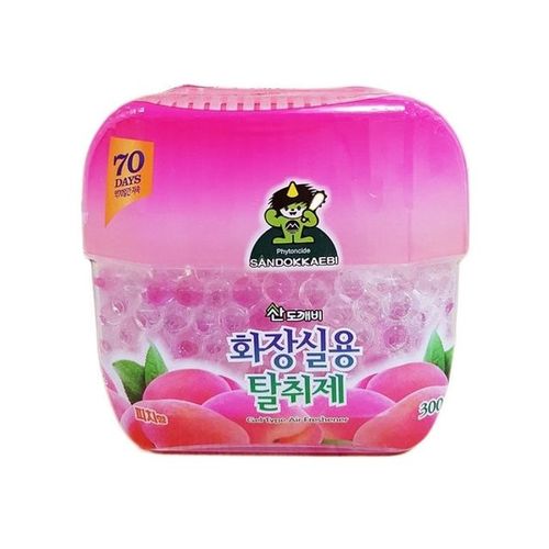 산도깨비 화장실 탈취제 피치향 300g X ( 3매입 )