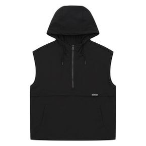 남아 나일론 스판 후드 아노락 베스트 23C0131 BK_P403920055