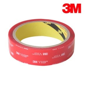 3M 4905 VHB 투명 폼양면테이프 5mm X 1.5M 블랙박스