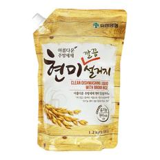 셀러허브 아름다운 주방세제 현미 깔끔 설거지 리필 1.18L - O 강력 (S12067625)