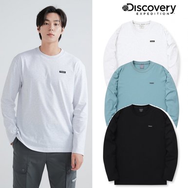 [24S/S] 디스커버리 DXRL35041 남성 여성 공용 스몰로고 긴팔 티셔츠 쭉티
