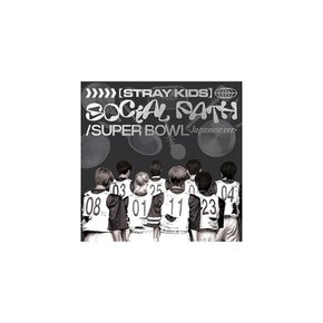 뉴 스트레이 키즈 소셜 패스 (Feat.리사) 스탠다드 에디션 CD 포토 카드 재팬
