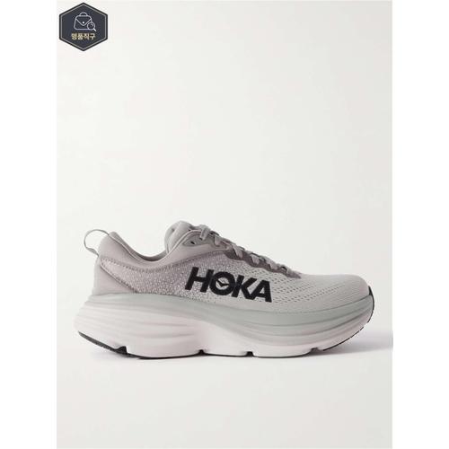 [해외배송] HOKA ONE ONE BONDI 8 러버 메쉬 러닝 스니커즈 1123202 B0080466144