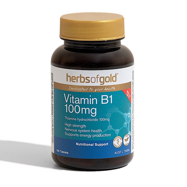 허브스오브골드 비타민 B1 100mg herbsofgold 100정