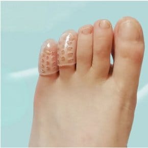 발가락커버 보호밴드 발가락골무 발가락보호커버 실리콘 새끼발까락 쿠션