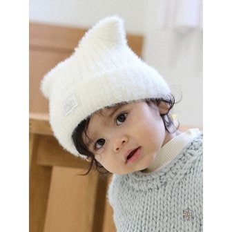 더로하 [ACC]캣 비니 크림