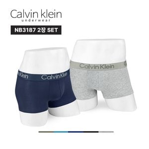 Calvin Klein [2장세트] CK 모달 남자 팬티 남성 드로즈 언더웨어 NB3187