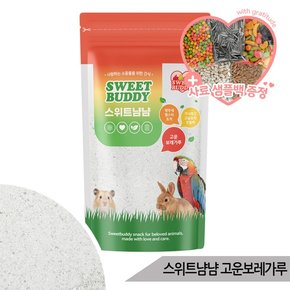스위트냠냠 국산 고운 보레가루 500g 앵무새 영양제
