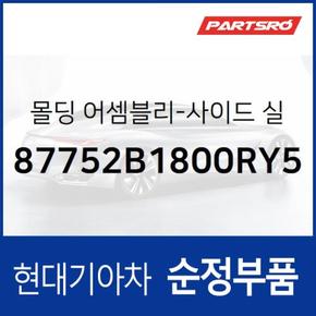 사이드실 몰딩(사이드스커트),조수석쪽 (87752B1800RY5) 제네시스 G80 현대모비스 부품몰