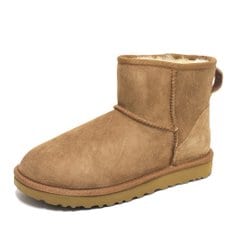 어그 UGG 클래식2 미니 부츠 양털 스웨이드 털신 체스트넛 1016222-CHE