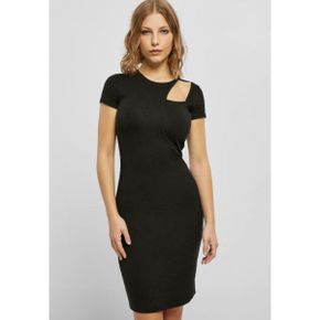 4086004 Urban Classics CUT OUT - Shift dress black