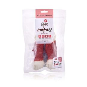 수제 무첨가 치석제거 고기말이껌 비프껌 6.5인치 2P