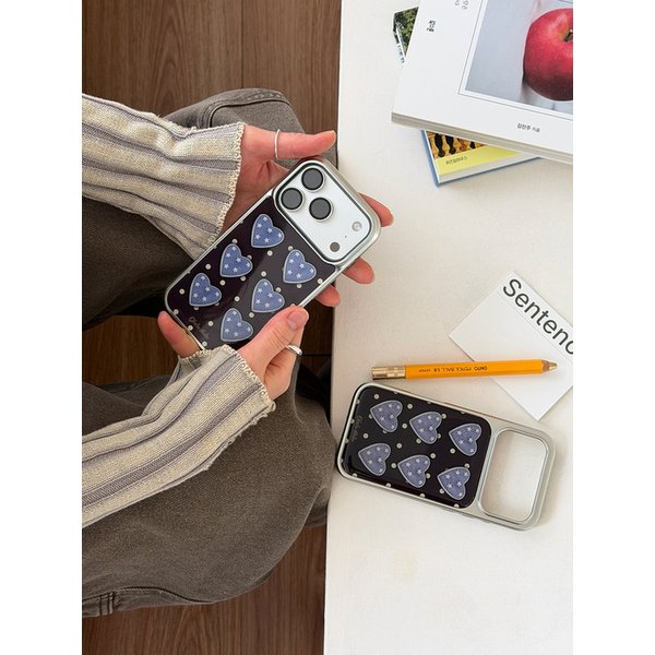 Cosmic Love Phone case 실버 (에폭시/글라스/맥세이프 글라스)