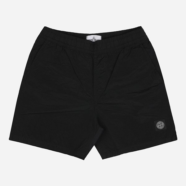 [시흥점] 6S B100004 S0043 V0029 로고 패치 스윔팬츠 블랙