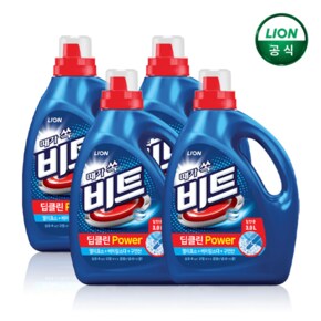 딥클린 파워세탁 액체 세탁세제 드럼용 3L 본품x4개 /딥클린 파워 세척력