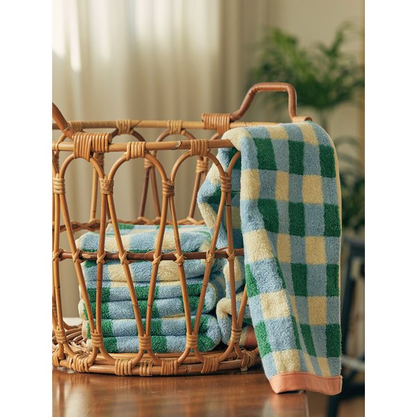 더 부드러운 텐셀모달 호텔수건 1P - 체크