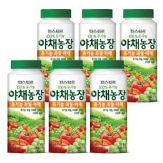 유기농 야채농장 과일야채190ml(6팩)