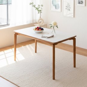 루키 원목프레임 세라믹4인 식탁테이블 단독 TR6026R (착불)