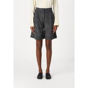 5004950 DKNY PLEATED - Shorts grey/black