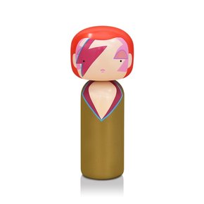 Lucie Kaas Kokeshi doll - Aladdin Sane 루시카스 코케시돌 알라딘 세인