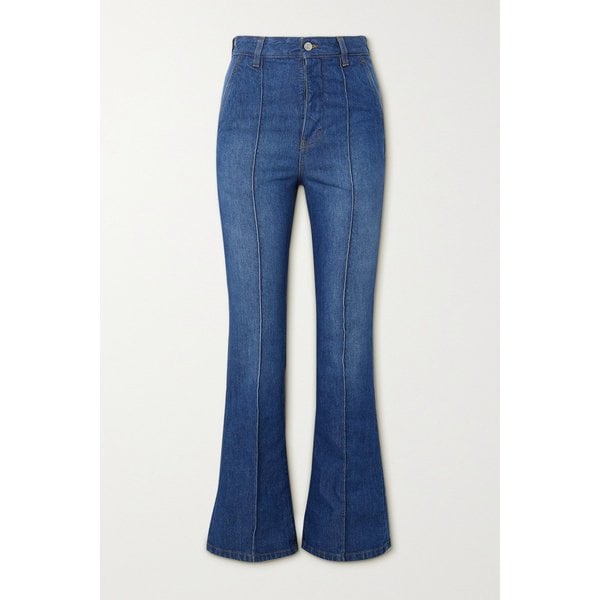 브리짓 하이 라이즈 플레어 진 블루 1647597289868615