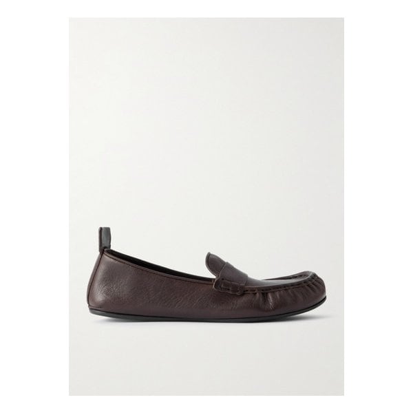 텍스처 가죽 로퍼 초콜릿 46376663162899134