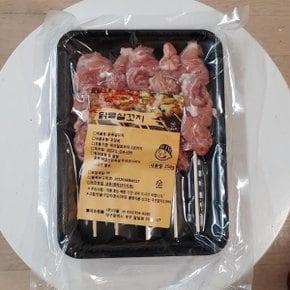 수제 국내산 닭목살꼬치 250g 5꼬치 간편요리 캠핑요리