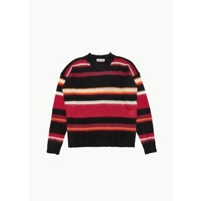 케이시케이시 24FW CASEY CASEY STRIPE MOHSIL JUMPER, RED