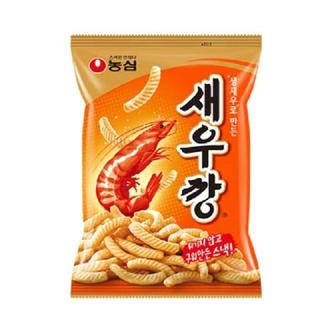  새우깡 대용량 지퍼백 6입(400g x 6개) 1박스