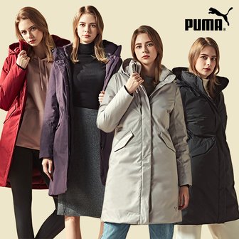 푸마 [이월] [PUMA] 푸마스포츠 헤비 시티 롱패딩 여성 택 1