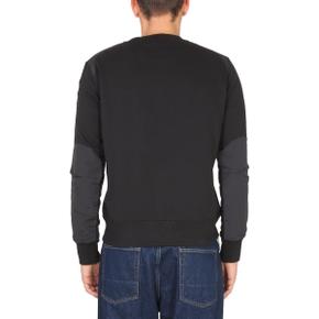 Track jacket SWEATSHIRT WITH LOGO PATCH BLACK PMFLERE01_P29541