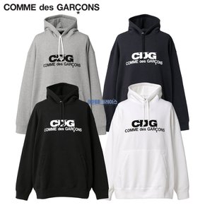 꼼데가르송 CDG 로고 오버사이즈 후드 스웨트 셔츠 후드티셔츠 SZ-T070