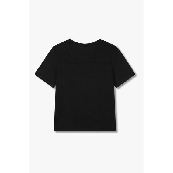 레이온 블렌드 레터링 자수 티셔츠 7125240107199