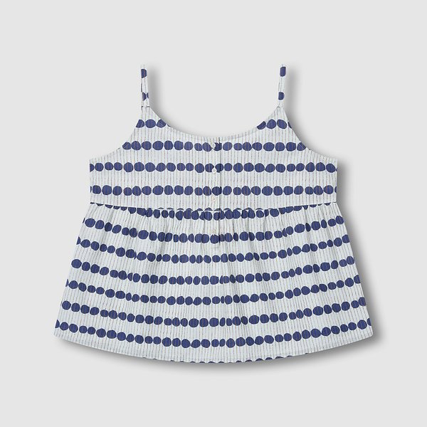 여 코튼 민소매 라운지 셔츠 J2062010840BA