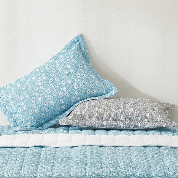 리브린 블루미 시어서커 여름 베개커버 40x60 2컬러